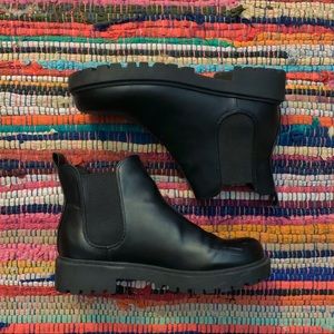 h&m chunky chelsea boots booties